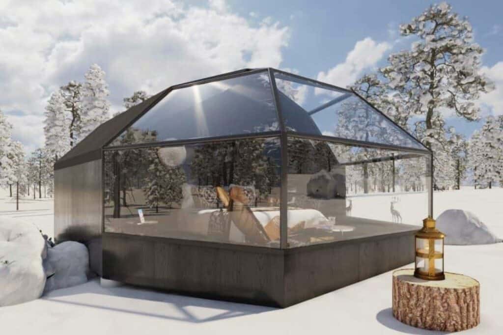 Aurora Queen Resort Igloos Finland Winter Honeymoon Hotel