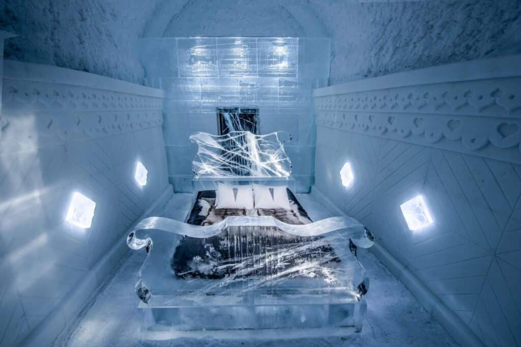 Icehotel Sweden Winter Honeymoon Hotel