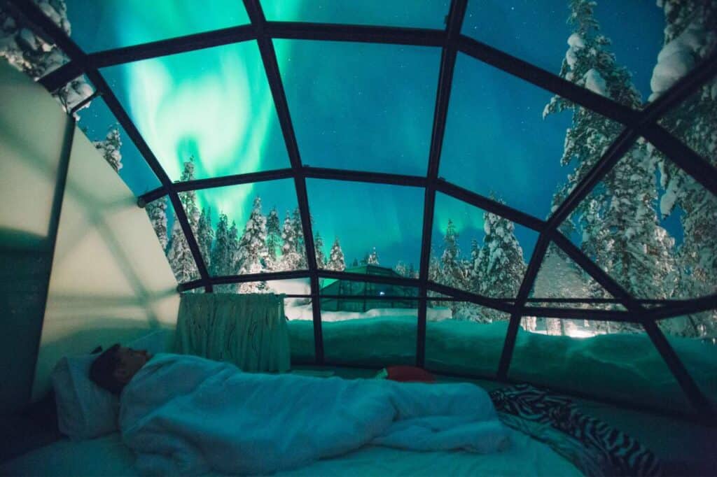 Kakslauttanen Arctic Resort Finland Winter Honeymoon Hotel