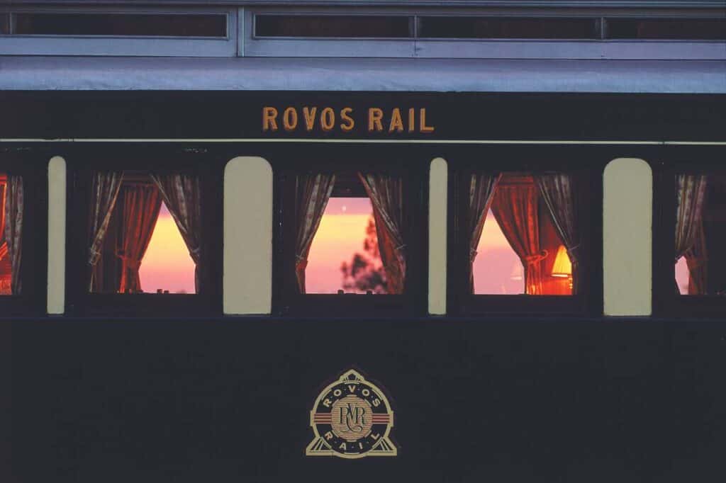 rovos rail africa romantic train journeys for honeymoon